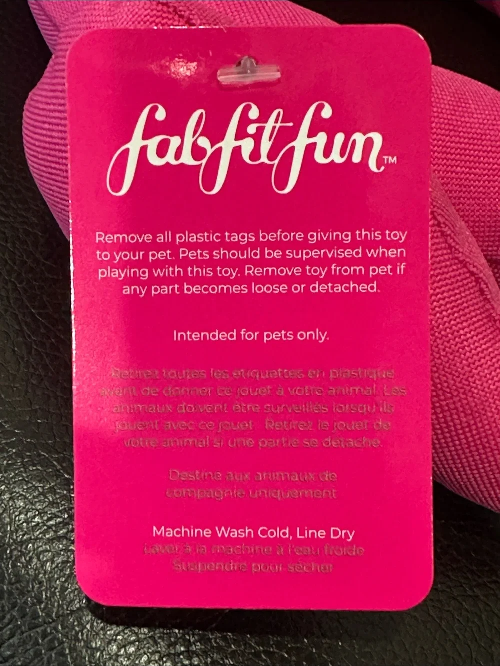 Pink Flamingo Dog Toy - Soft Squeaky Bird